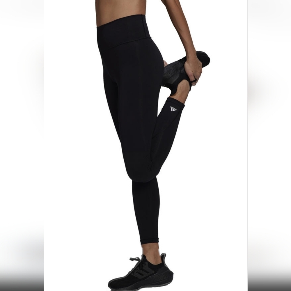 adidas Training Black Leggins Optime 7/8 T Aeroready NWT Size S
